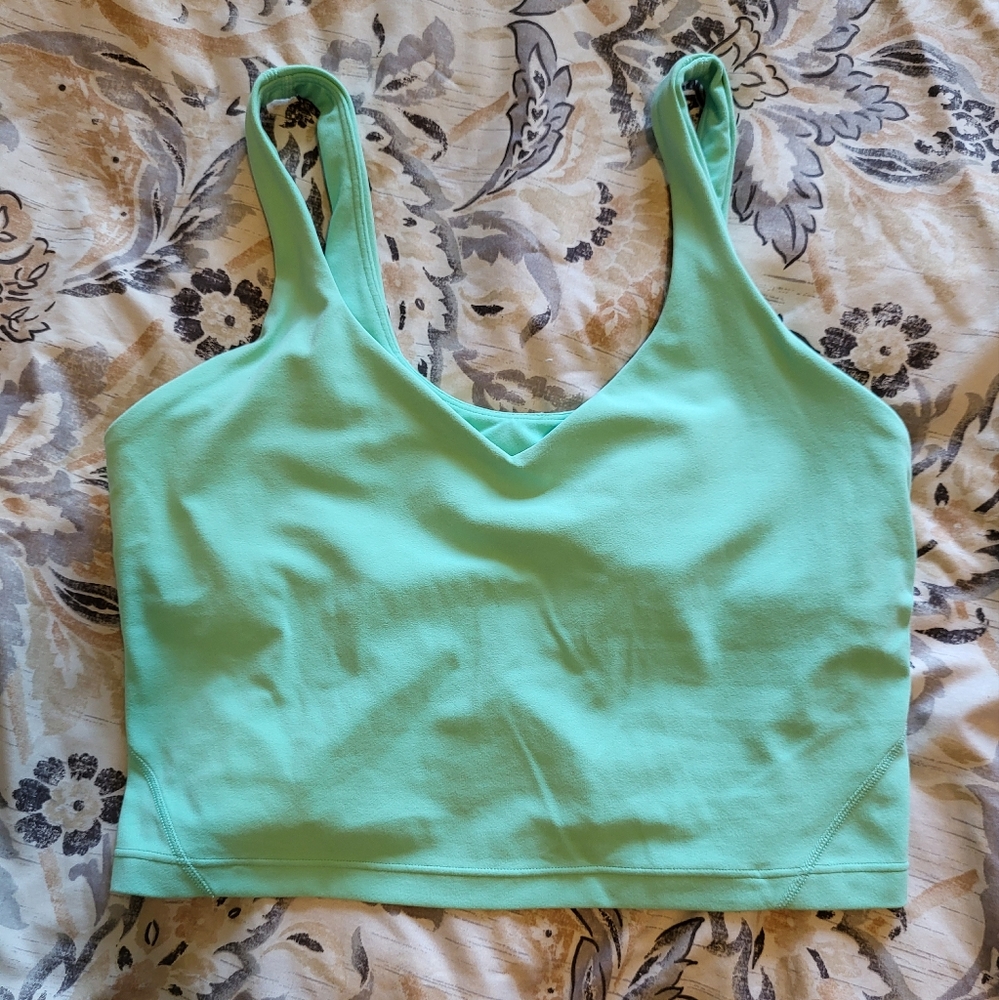 Lululemon Athletica Mint Green Tank Top